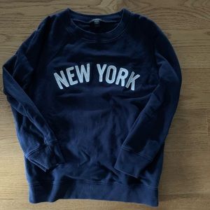 J Crew New York Sweatshirt